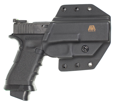 Кобура ATA Gear Hit Factor ver.1 RH под Glock 17. Цвет - черный