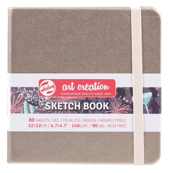 Блокнот для набросков 12х12см Talens Art Creation 140г/м 80л. 9314004M/9314104M/9314204M - Розовый светлый (Pink Champagne)