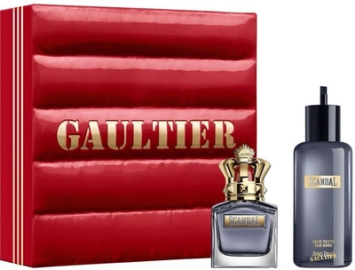 Zestaw męski Jean Paul Gaultier Scadal Pour Homme Woda toaletowa 50 ml + Wkład wymienny 200 ml (8435415066044)