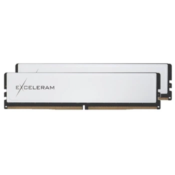 Модуль памяти для компьютера DDR5 32GB (2x16GB) 7200 MHz White Sark eXceleram (EBW50320723442CD)