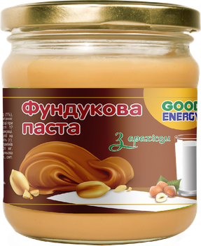 Фундуковая паста Good Energy с арахисом 180 г (4820175571251/4820175571268)