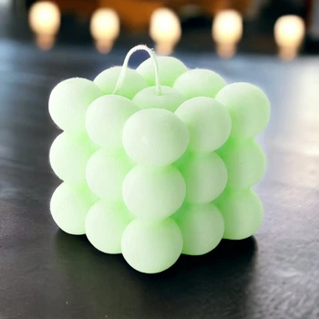 Ароматизована свічка Your Candles Bubbles з ароматом Весняна гармонія