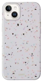 Etui Uniq Coehl Terrazzo do Apple iPhone 14 Plus Piaskowy (8886463682630)