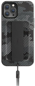 Панель Uniq Heldro Antimicrobial для Apple iPhone 12 Pro Max Charcoal camo (8886463676677)