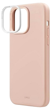 Etui Uniq Lino Hue do Apple iPhone 14 Pro Max Różowy (8886463682005)