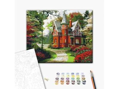 Картина по номерам Сказочный домик, Brushme (40х50 см), BS51613