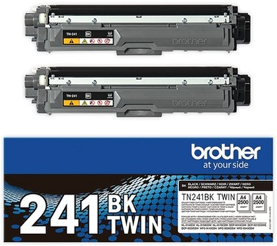 Картридж Brother TN241BK Twin-pack black (4977766812801)