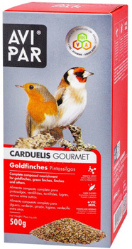 Корм для щелей зябликов и других Avipar Carduelis Gourmet 500 г (5601562304039)