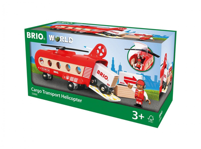 Ігровий набір Brio Railway Transport Helicopter (7312350338867)
