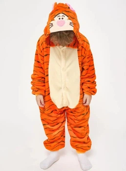 Піжама кігурумі My Kigu Tигра Помаранчевий для хлопчика розмір S на зріст 145-155 см (203042)
