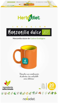 Herbata ziołowa Novadiet Manzanilla Eco 20 szt. (8425652062558)
