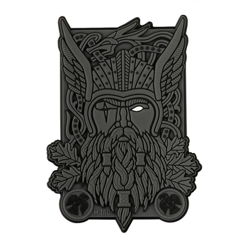 M-Tac нашивка Odin 3D PVC Dark Grey