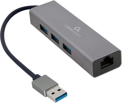 Adapter Cablexpert A-AMU3-LAN-01 USB na Gigabit (8716309120531)