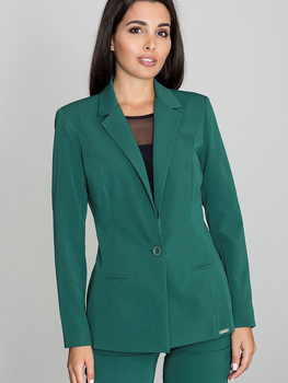 Піджак класичний жіночий Figl M562 S Зелений (5902194339605)