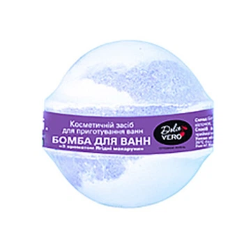 Бомба для ванн Dolce Vero ягоди макаруни 75 г (4820091145895)