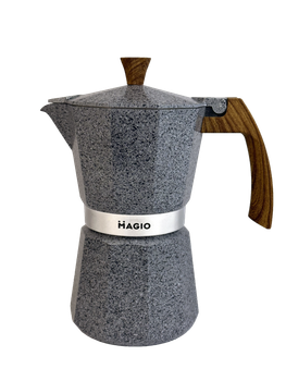 Гейзерна кавоварка MAGIO MG-1012 Індукція 9 порцій, 450 мл