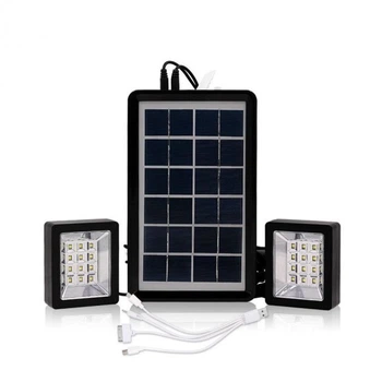 Прожектор LED EP-05 (лампа - 2шт) с солнечной панелью 6v3w (30 шт/ящ)(29-14-15363)