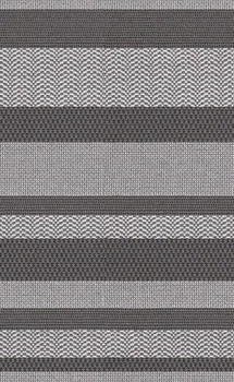 Тканина меблева рогожкаТвід silwer stripe сіра полоса