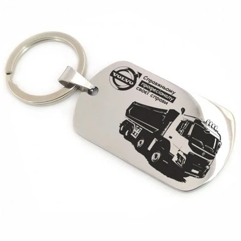 Автомобільний брелок для самоскида Volvo (макет 027)