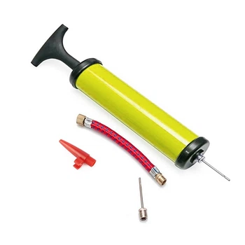 Насос ручной для мячей, надувных изделий Newt Pump NE-P-18Y желтый