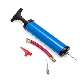 Насос ручний для м’ячів, надувних виробів Newt Pump NE-P-18B синій