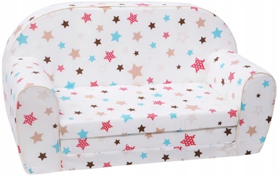 Детское кресло 78×42×35 см розовый / белый