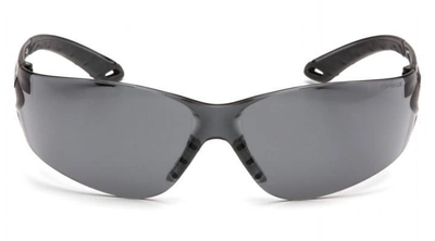 Тактичні окуляри балістичні протиосколкові Pyramex Itek Anti-Fog Сірі захисні для стрільби військові