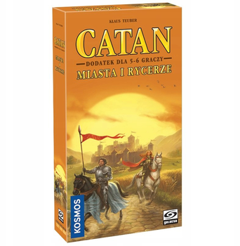 Настільна гра Kosmos Catan Міста і лицарі Доповнення для 5/6 гравців (4002051682743)