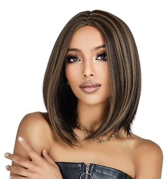 Парик Medium Ombre Brisa, натуральные синтетические волосы DC2004-3