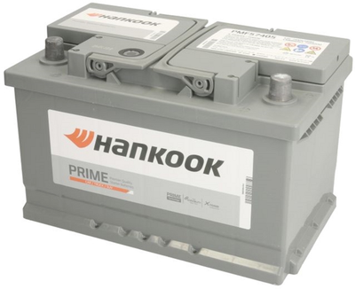 Аккумулятор Hankook 12В 74Ач/750А (R+ стандартные) 277x174x190 B13 (PMF57405)