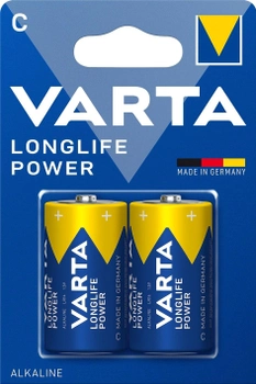 Батарейка Varta Longlife Power C Bli 2 Alkaline (04914121412)