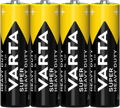Baterie Varta SUPER HEAVY DUTY AA FOL 4 szt. (2006101304)