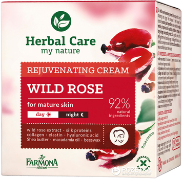 Krem do twarzy Farmona Herbal Care Wild Rose Rejuvenating 50 ml (5900117002902)