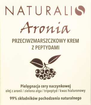 Крем для обличчя Naturalis Aronia Anti-Wrinkle 50 мл (5907573460642)
