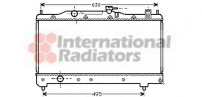 Радиатор AVENSIS 16/18 MT 98-00 (Van Wezel) Van Wezel (53002237)