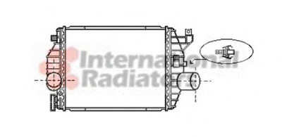 Интеркулер MB VITO 22TD MT/AT 99-03 (выр-во Van Wezel) Van Wezel (30004357)