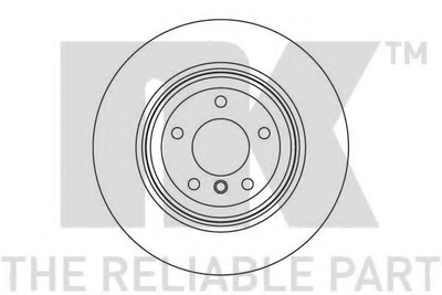 Диск гальмівний NK (201569)