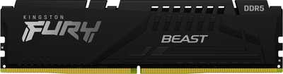 Pamięć Kingston Fury DDR5-5600 8192MB PC5-44800 Beast Black (KF556C40BB-8)