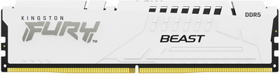 Pamięć Kingston Fury DDR5-6000 16384MB PC5-48000 Beast AM5 White (KF560C36BWE-16)