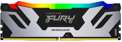 Оперативна пам'ять Kingston Fury DDR5-6000 16384MB PC5-48000 Renegade RGB Black (KF560C32RSA-16)
