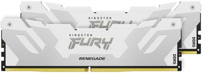 Pamięć Kingston FURY DDR5-6000 32768MB PC5-48000 (Kit of 2x16384) Renegade 1Rx8 White (KF560C32RWK2-32)