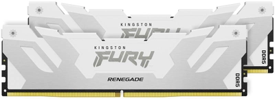 Pamięć Kingston FURY DDR5-6000 65536MB PC5-48000 (Kit of 2x32768) Renegade 2Rx8 White (KF560C32RWK2-64)