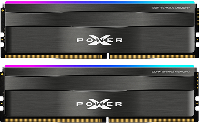 Pamięć Silicon Power DDR4-3200 16384MB PC4-25600 (Kit of 2x8192) XPOWER Zenith RGB (SP016GXLZU320BDD)