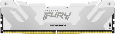 Оперативна пам'ять Kingston FURY DDR5-7200 16384MB PC5-57600 Renegade 1Rx8 White (KF572C38RW-16)