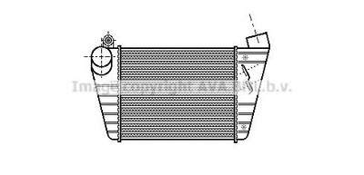 Охладитель наддувочного воздуха Ava (AI4172)