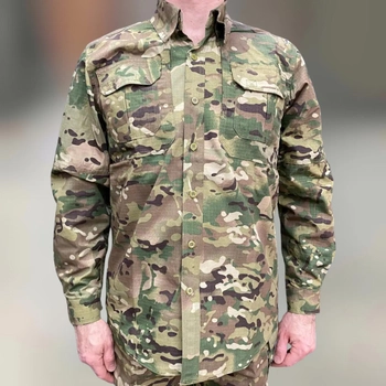 Армейская тактическая рубашка Yakeda Мультикам 2XL