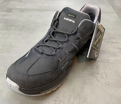 Кросівки трекінгові Lowa Gorgon GTX 46 р, колір Чорний (graphite), легкі черевики трекінгові