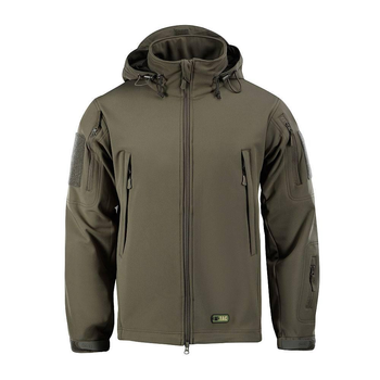 M-Tac куртка Soft Shell Olive, тактична зимова куртка олива, військова куртка для ЗСУ зимова олива