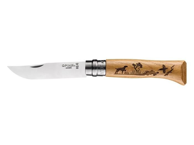 Складаний ніж 85мм, дуб Opinel Animalia Dog N08 002335