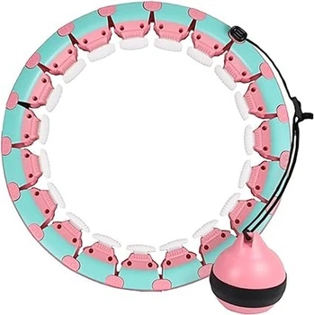 Обруч масажний з обтяжувачем хулахуп Hula Hoop ML (HH4)